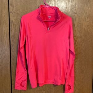 Alo Half Zipper Jacket with Keyholes.